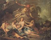 Francois Boucher Mercury confiding Bacchus to the Nymphs china oil painting reproduction